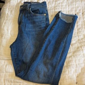 7 for all mankind high waisted jean